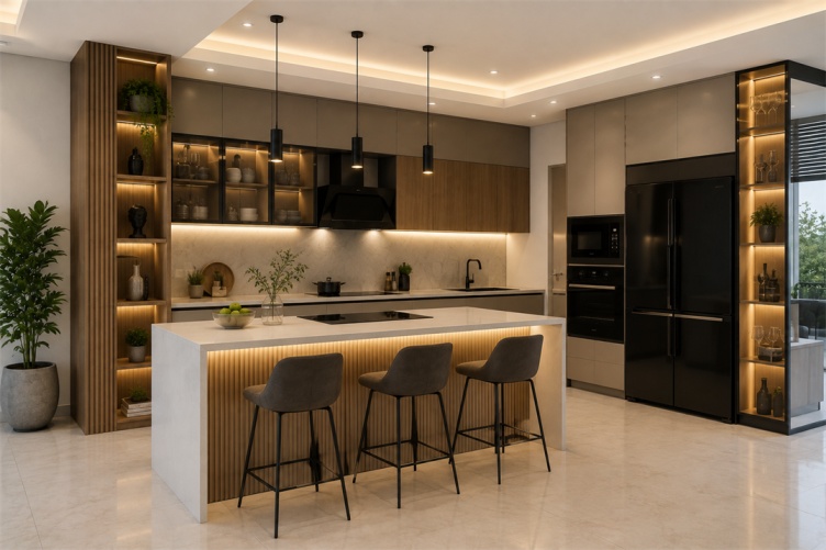 Luxury Master Suite Interior
